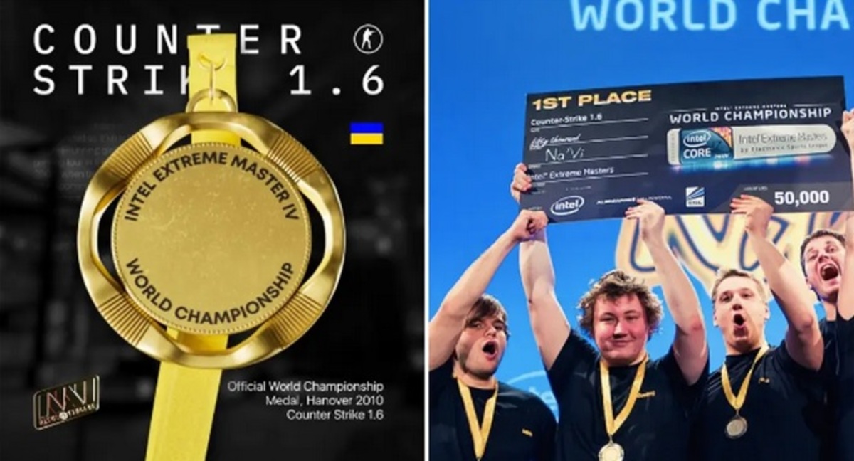 Перша золота медаль NAVI з CS