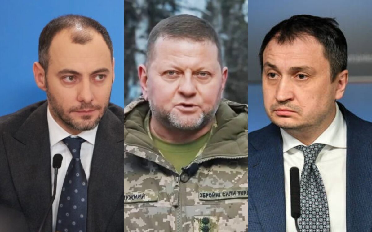 Кубраков, Залужний та Сольський. Колаж: Політаналіз
