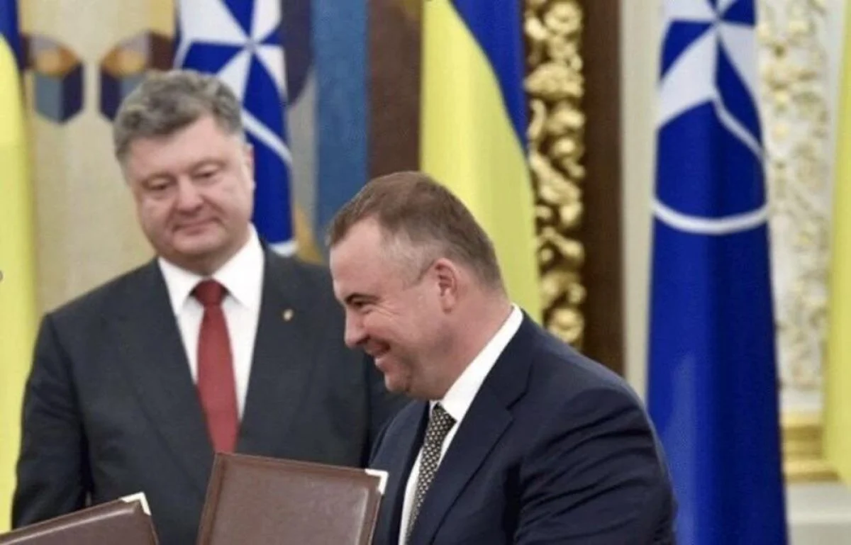 Порошенко та Гладковський. Фото: УНІАН