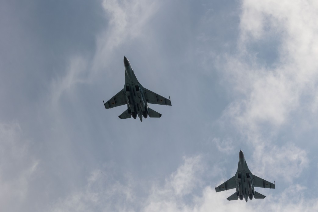 F-16 в українському небі. Фото: Офіс президента