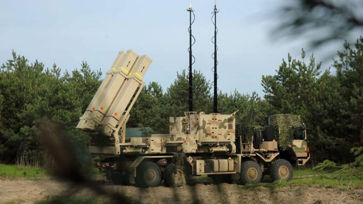 Німецький IRIS-T на бойовому чергуванні в Україні. Фото: Генштаб ЗСУ