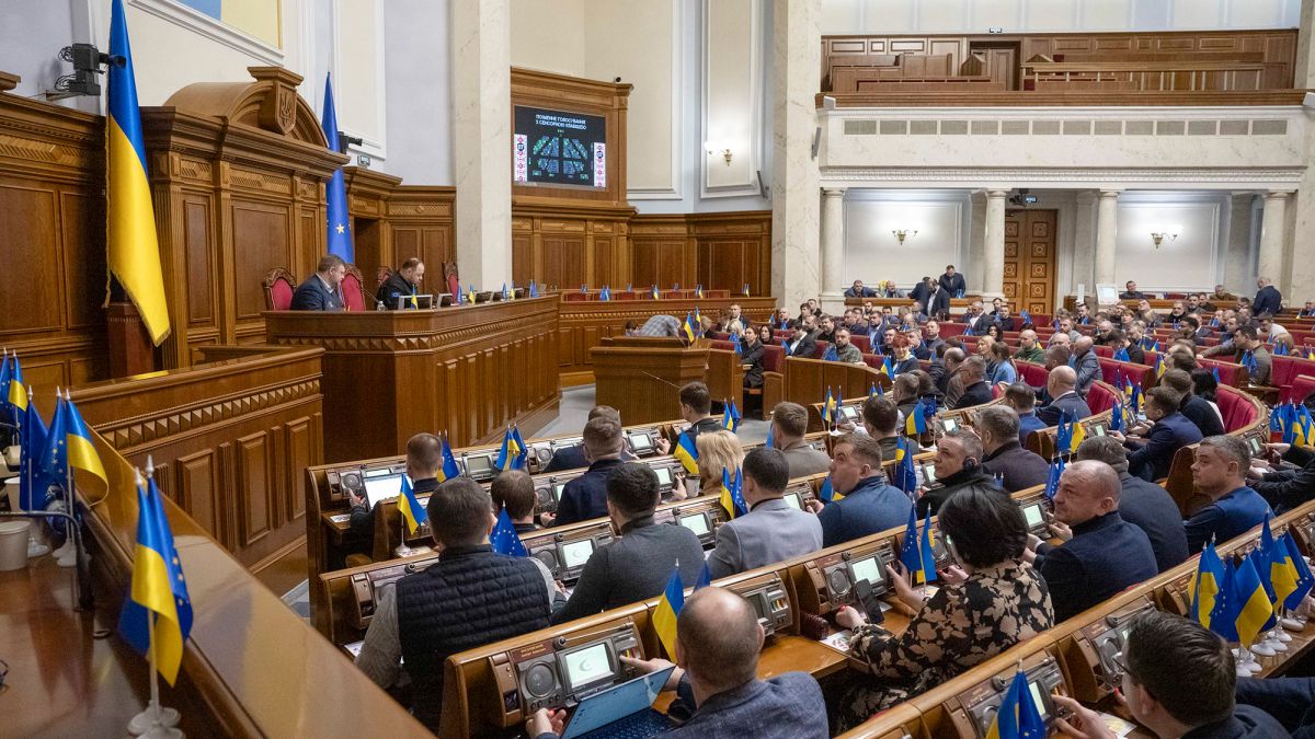 Сесійна зала ВР. Фото: Getty Images