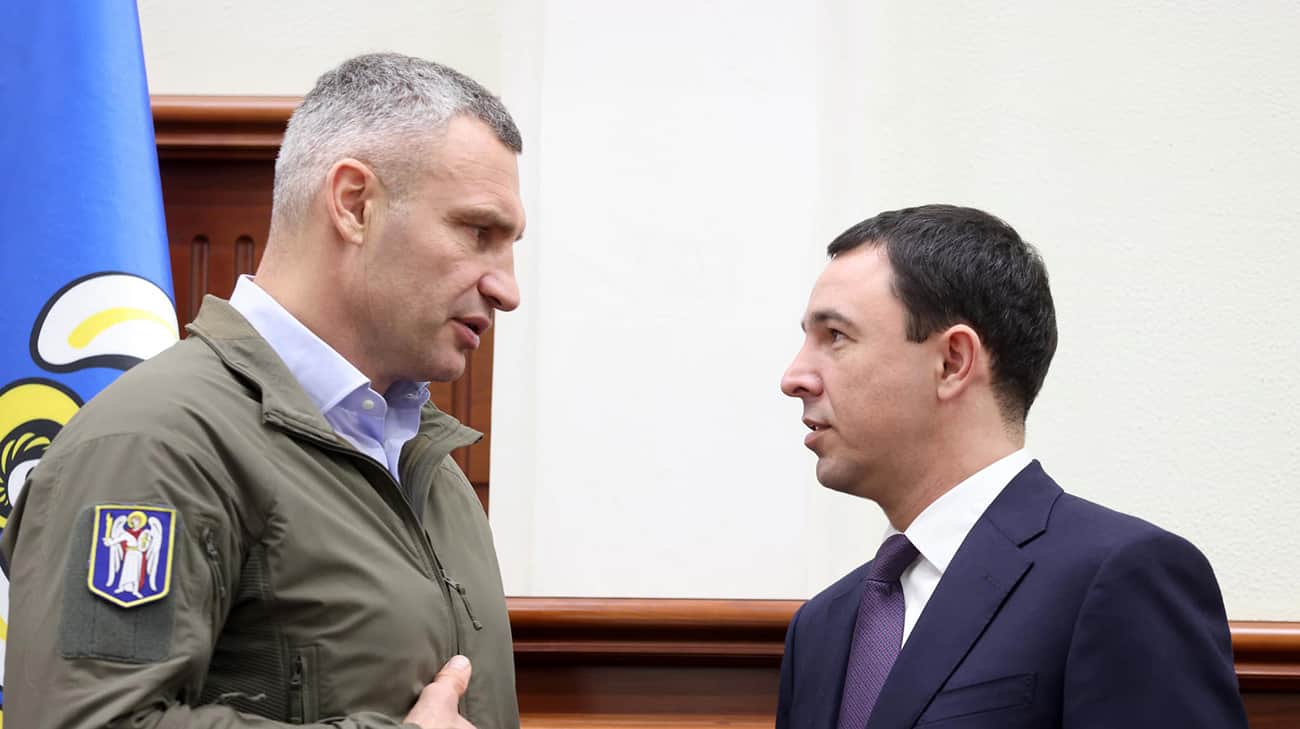 Кличко та Прокопів. Фото: Фейсбук