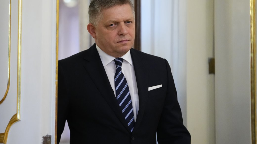 Прем'єр-міністр Словаччини Роберт Фіцо. Фото: AP