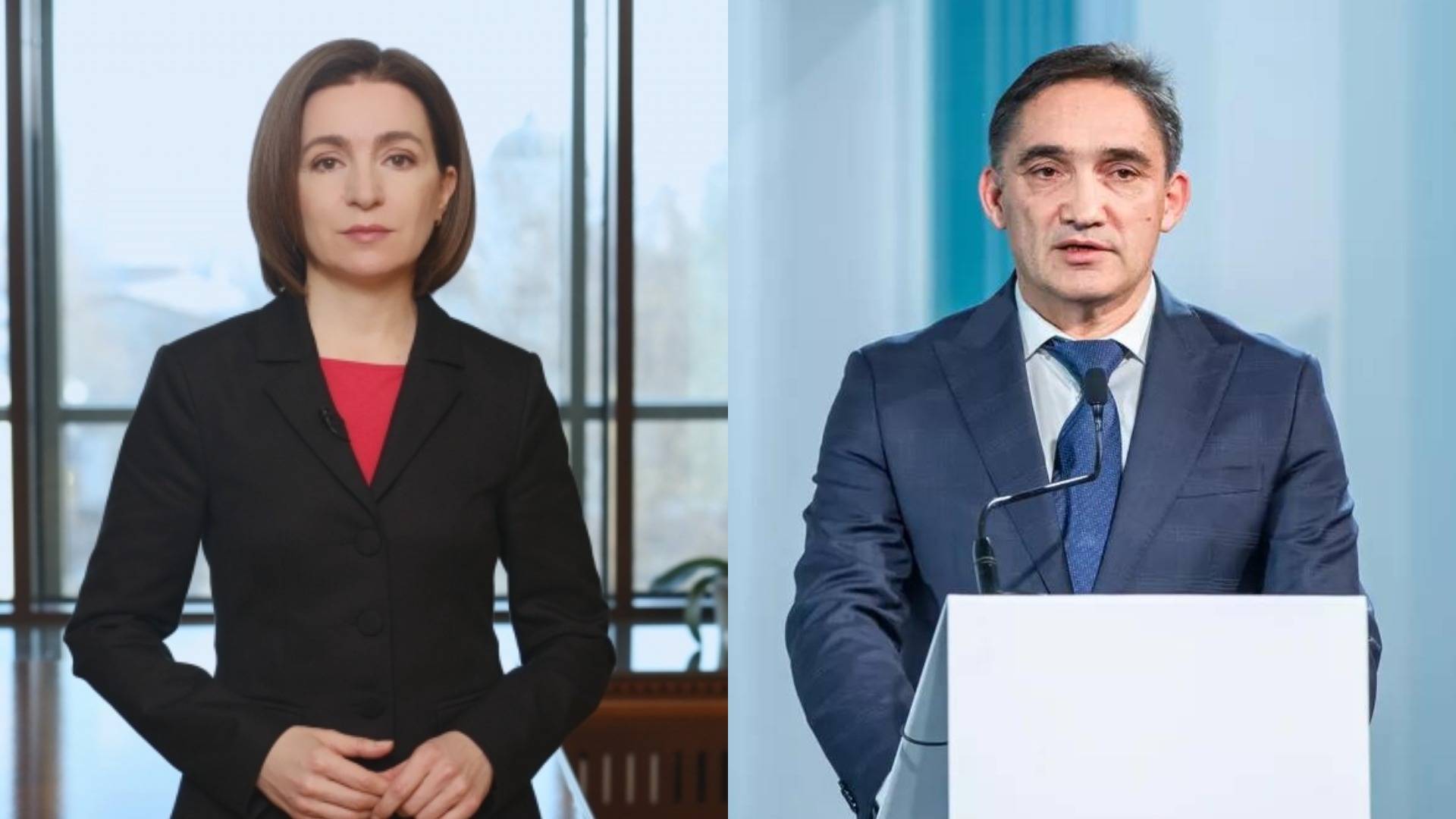 Мая Санду й Олександр Стояногло