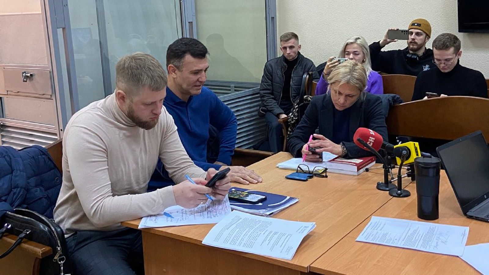 Микола Тищенко у суді. Фото: Суспільне