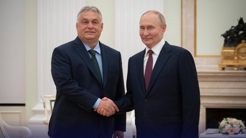 Віктор Орбан та Володимир Путін. Фото: Orbán Viktor/Facebook