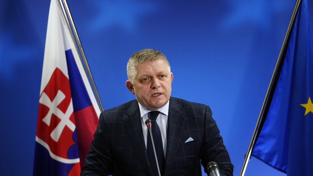 Прем'єр-міністр Словаччини Роберт Фіцо. Фото: Getty Images
