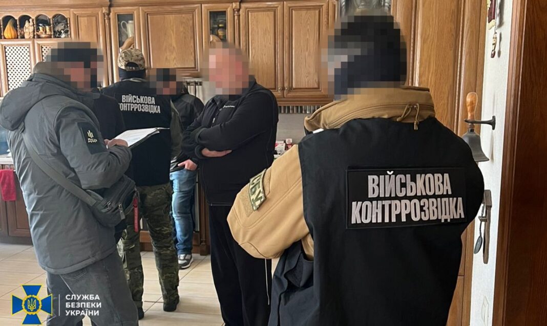 Затримання одного з фігурантів. Фото: СБУ