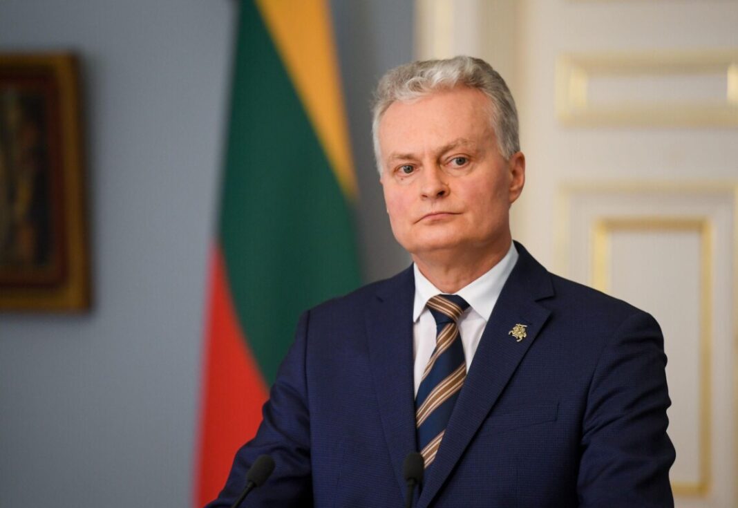 Президент Литви Гітанас Науседа. Фото: baltnews