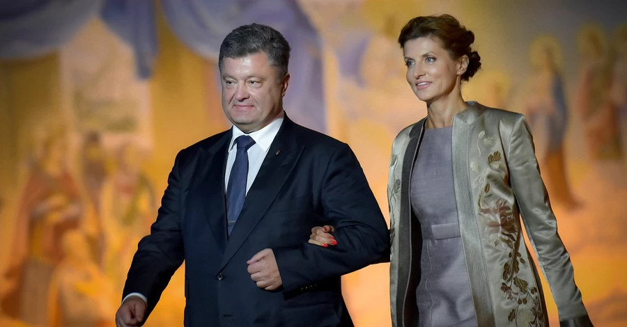 Петро Порошенко та Марина Порошенко. Фото: facebook/petroporoshenko