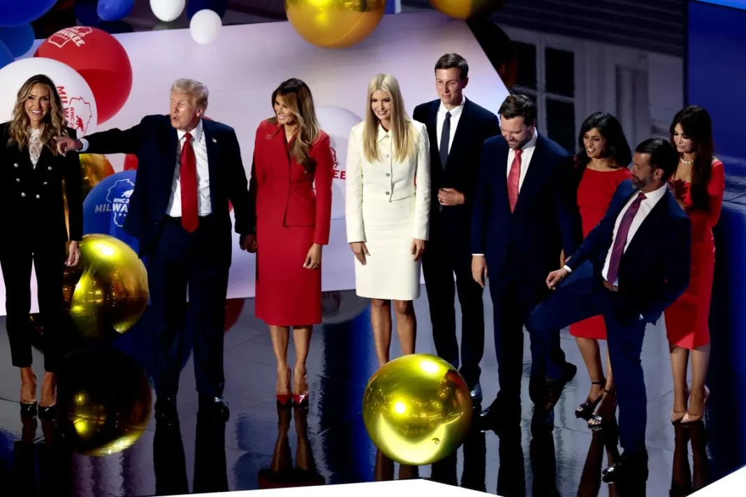 Сім'я Трампа. Фото: Getty Images