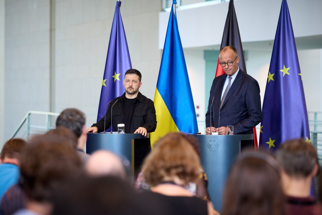 Володимир Зеленський і Фрідріх Мерц
