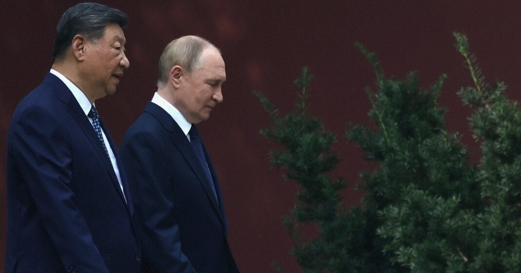 Володимир Путін і Сі Цзіньпін. Фото: Associated Press