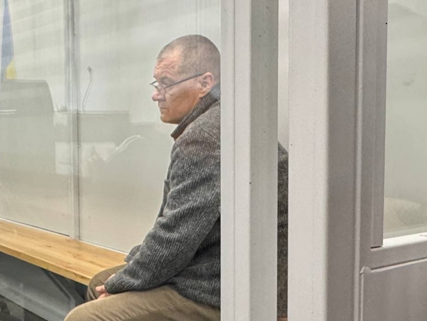 Дмитро Басов у суді. Фото: Суспільне