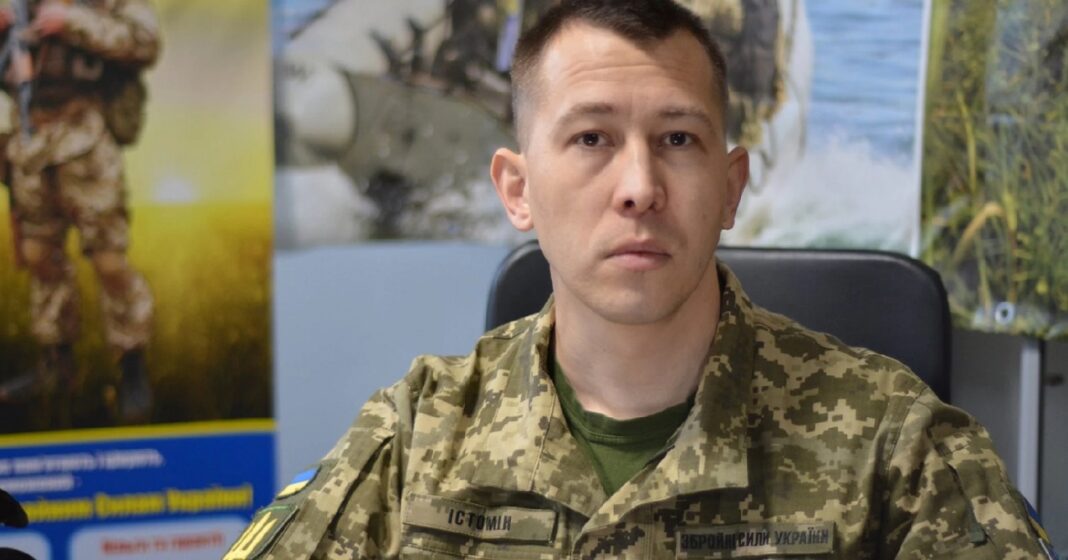 Речник Полтавського обласного ТЦК та СП Роман Істомін. Фото: 