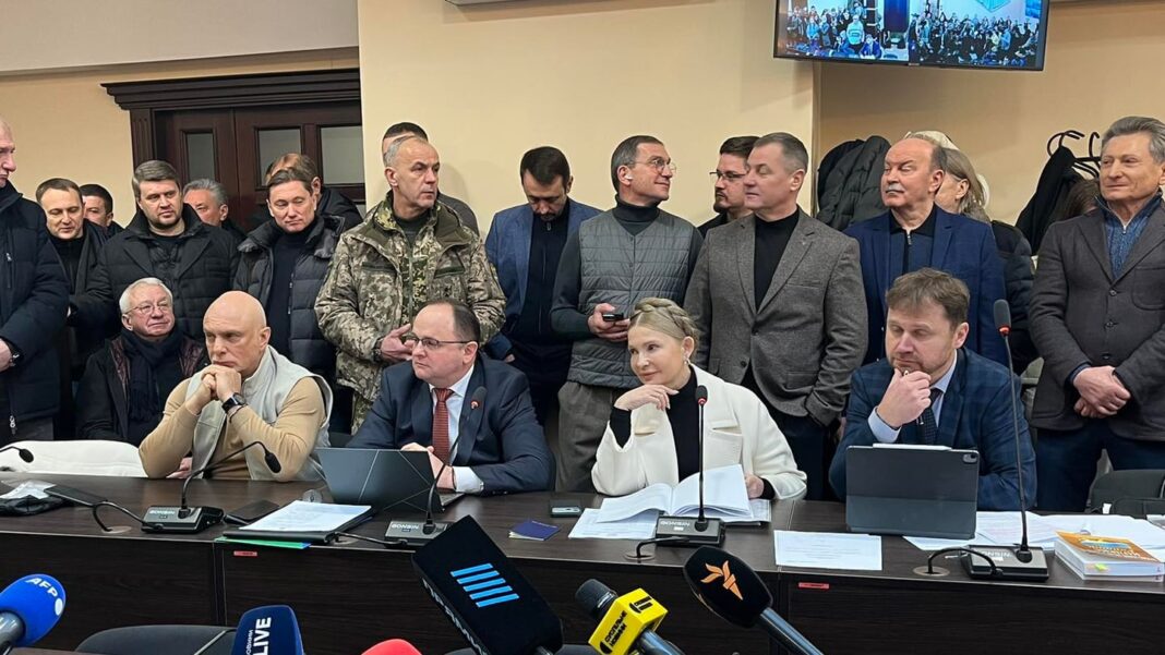 Засідання ВАКС у справі Юлії Тимошенко. Фото: Facebook прессекретарки Юлії Тимошенко