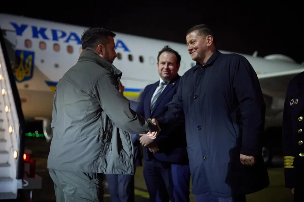 Володимир Зеленський та Валерій Залужний. Фото: Фейсбук В.Залужного