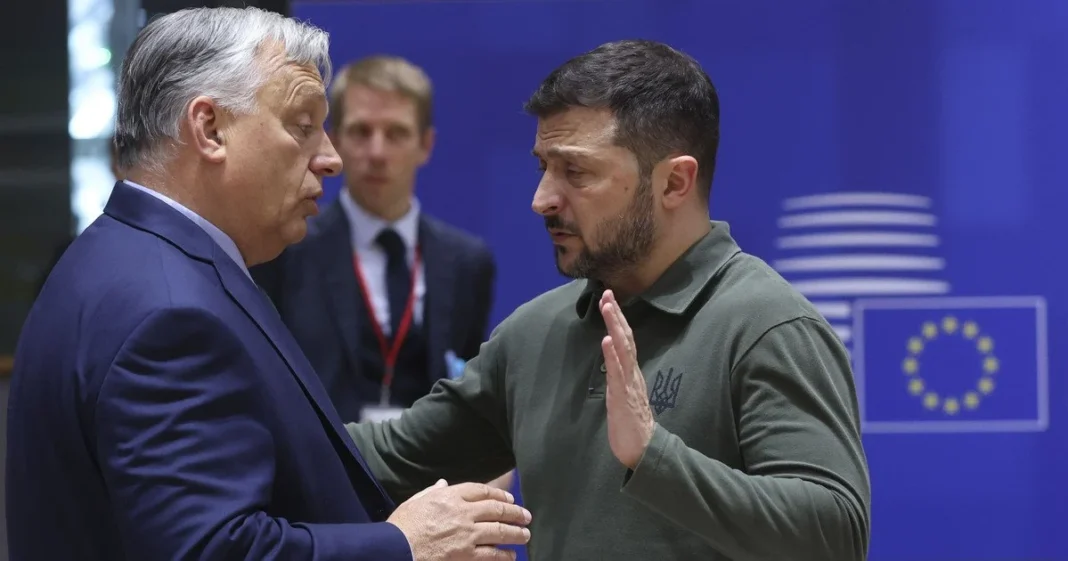 Віктор Орбан і Володимир Зеленський. Фото: press-centr