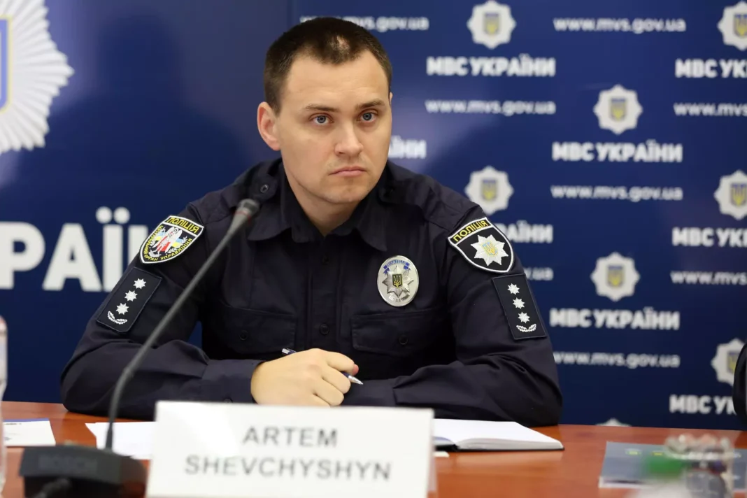 Заступник начальника Головного слідчого управління Нацполіції Артем Шевчишен. Фото: МВС України