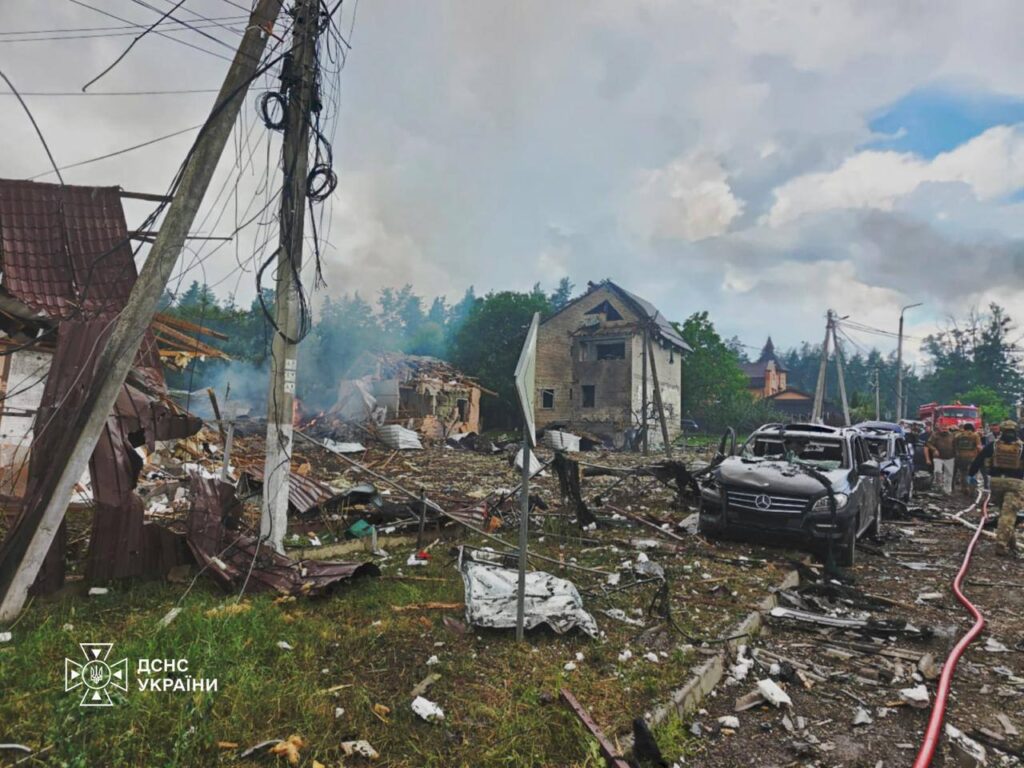 Наслідки російського удару на Київщині 24 липня 2026 року