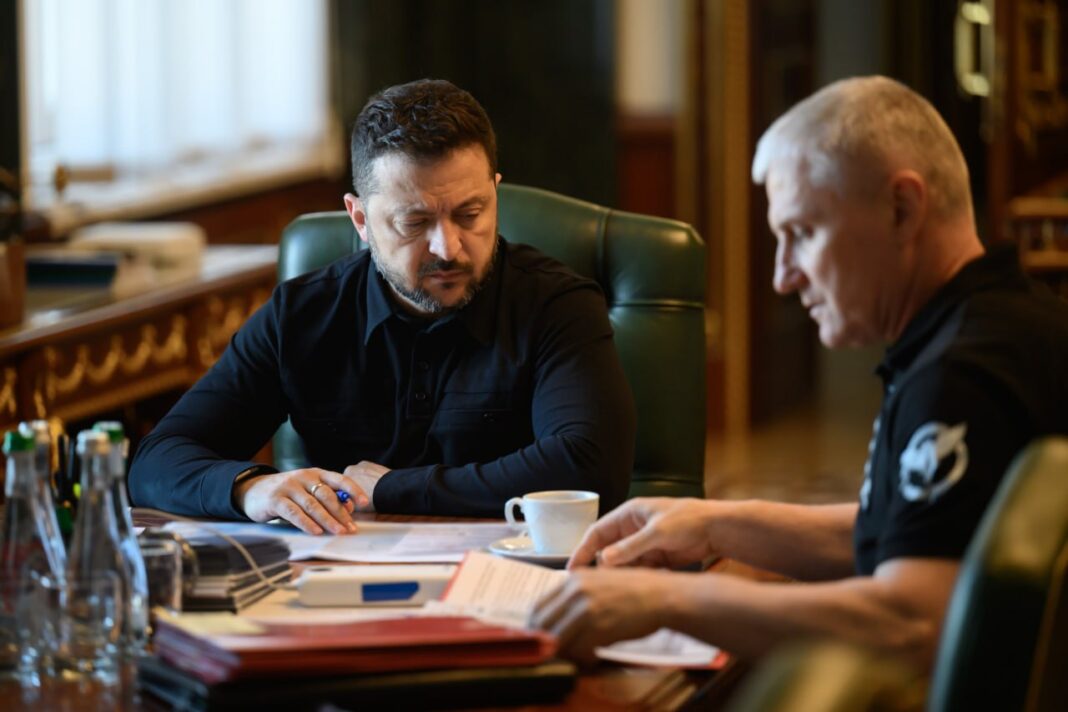 Президент Володимир Зеленський та глава ГУР Олег Іващенко.